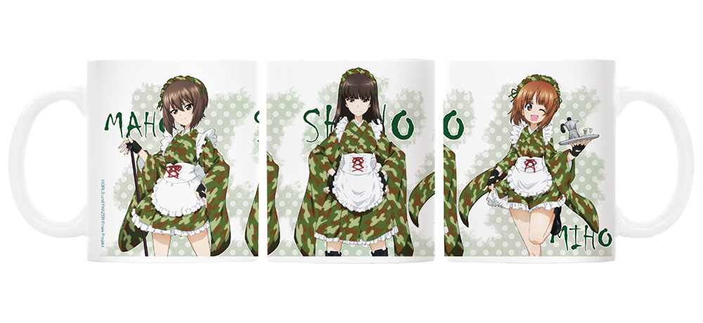 ☆限定☆描き下ろし 島田愛里寿 21cmごはんプレート ミリタリーメイド