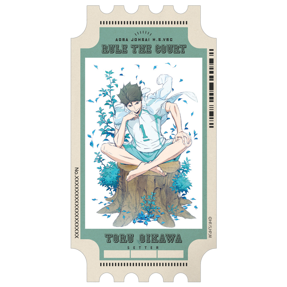 描き下ろし 及川徹 ステッカー [ハイキュー!!] | キャラクター公式