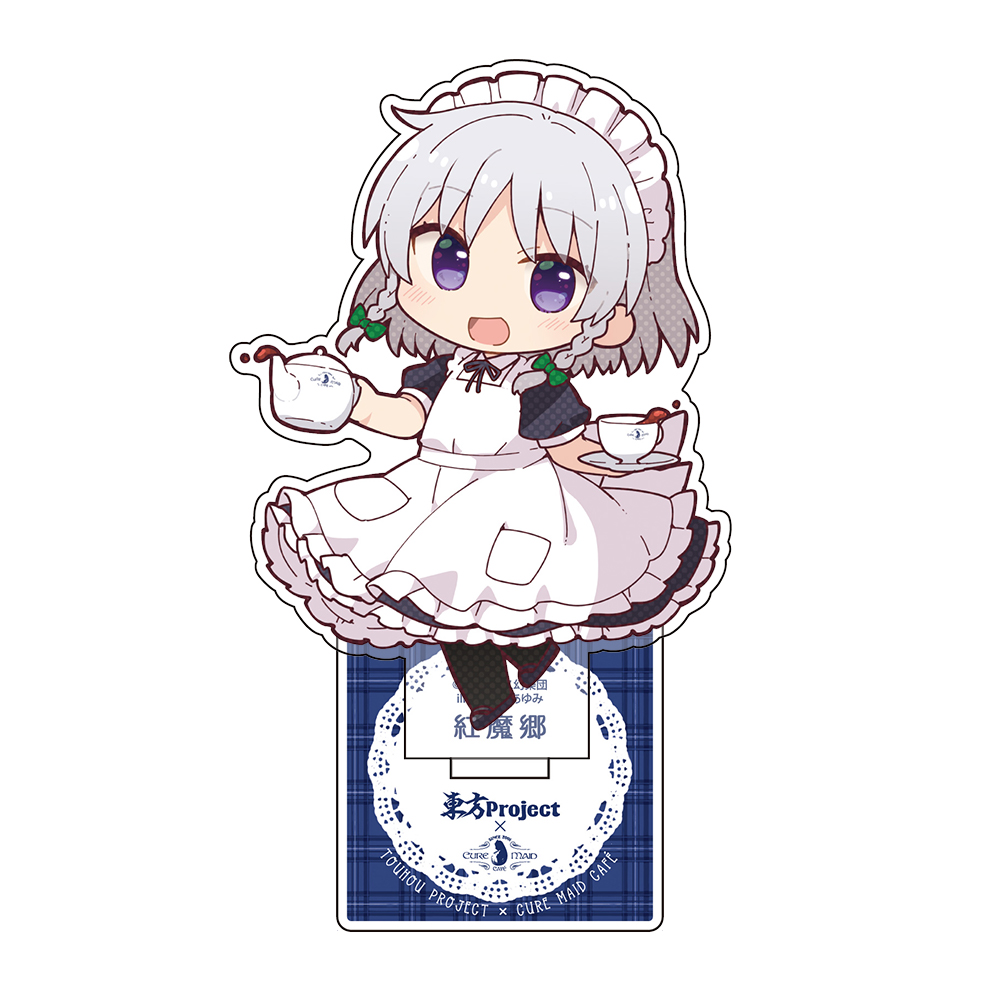 ☆限定☆東方Project×キュアメイドカフェ 十六夜咲夜 アクリルスタンド