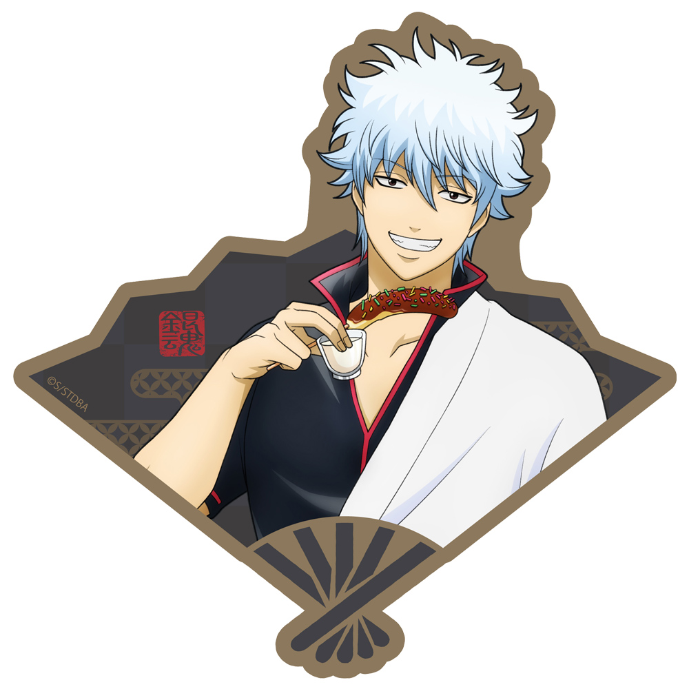 定春和柄 屋外対応ステッカー [銀魂] | 公式キャラクターグッズ販売の