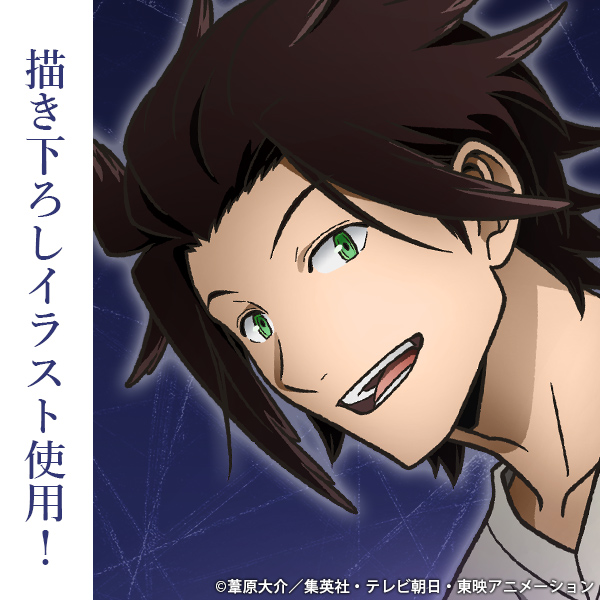 描き下ろし 嵐山准 缶バッジ トリガー起動（オン）Ver. [ワールド