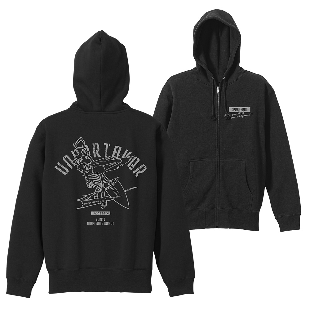 アンダーテイカー〉パーソナルマーク ジップパーカー [86―エイティ