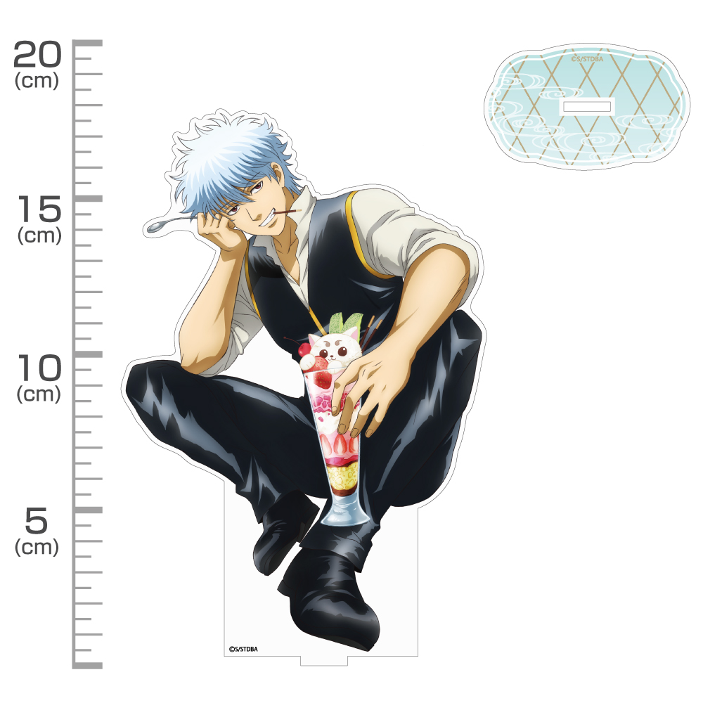 銀さん アクリルスタンド（大）～サボって食う糖分は格別～真選組隊服