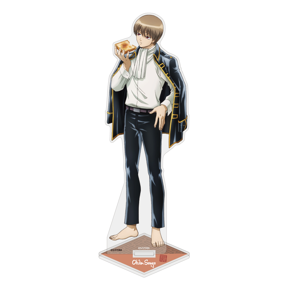 描き下ろし 沖田総悟 アクリルスタンド（大）朝は眠いが支度はするVer