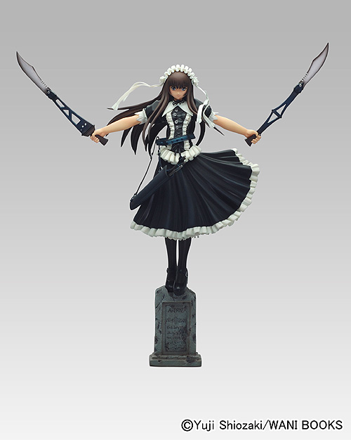 1/7 PVC塗装済み完成品 一騎当千 典韋 戦闘Ver.DX版 ブラックカラー