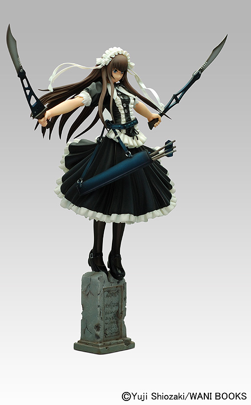 1/7 PVC塗装済み完成品 一騎当千 典韋 戦闘Ver.DX版 ブラックカラー