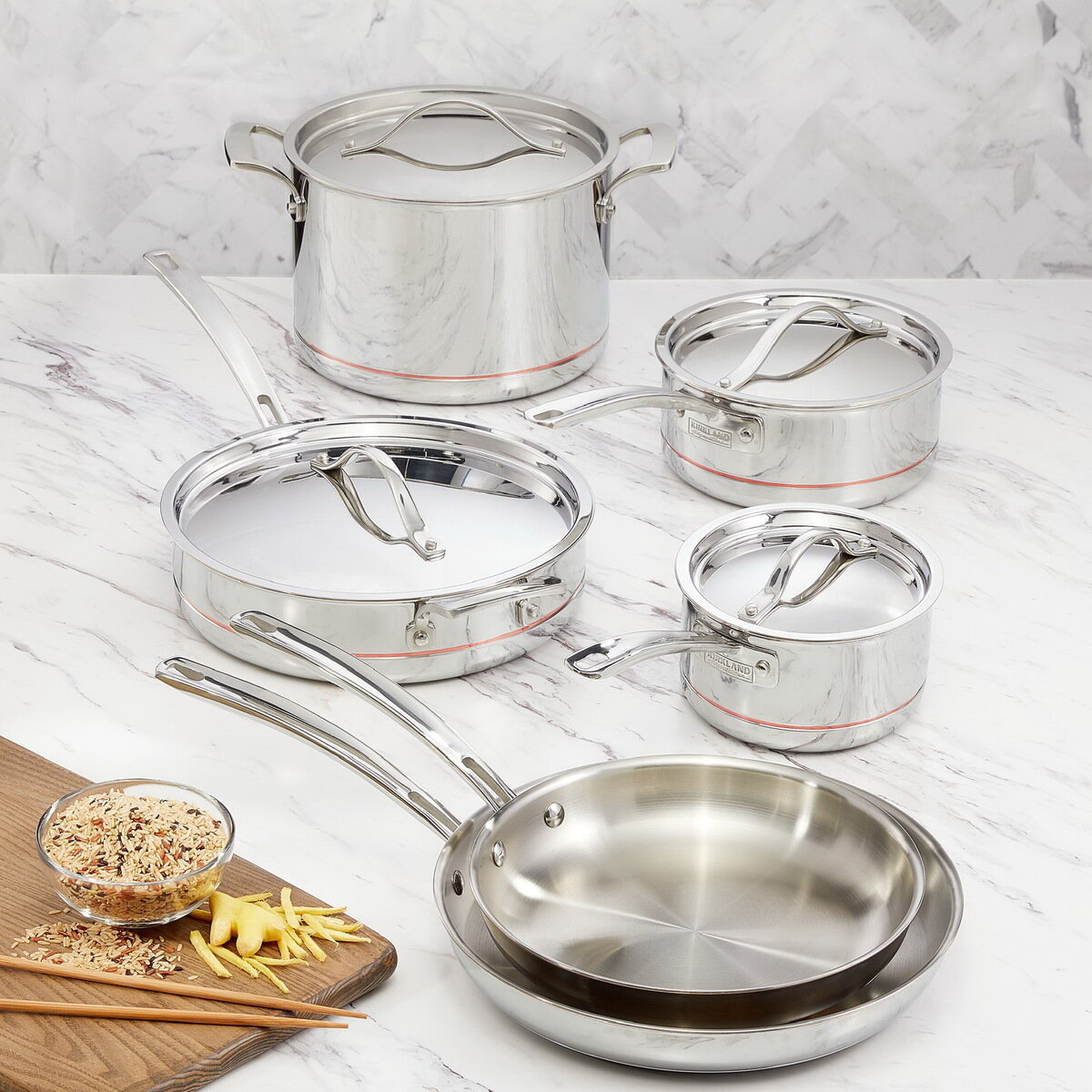 カークランドシグネチャー クックウェア 10点セット | Costco Japan