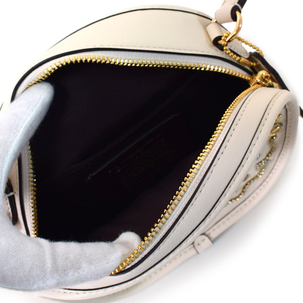 COACH】コーチ スムースカーフレザー スターダスト クリスタル