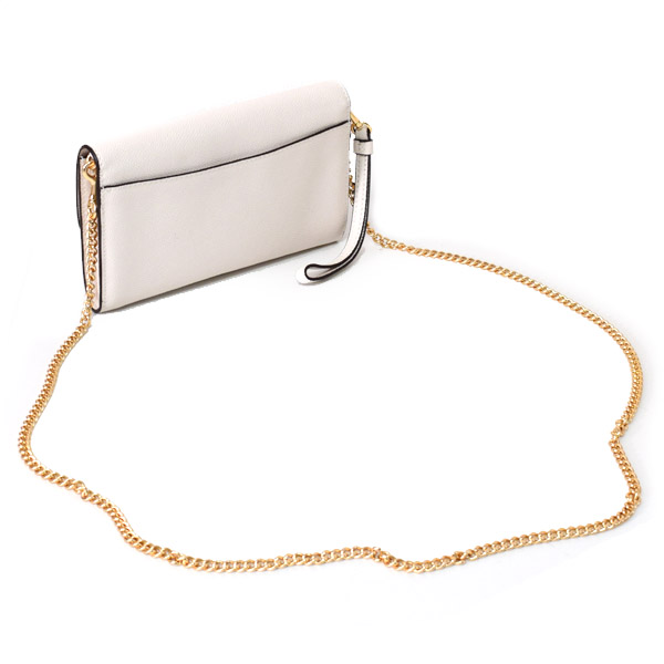 COACH】コーチ クロスグレインレザー ボウ ターンロック リボン