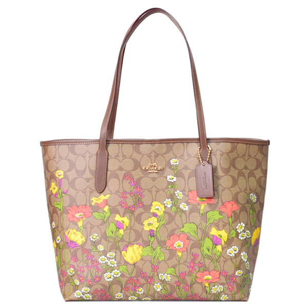 T*❤様 COACH 花柄トートバッグ COACH（コーチ） トートバッグ