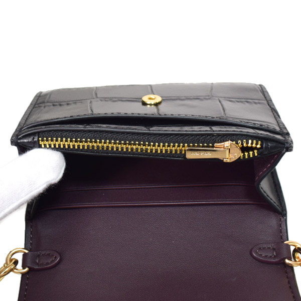 COACH】コーチ ショルダーバッグ クロコダイル エンボスドレザー ミニ