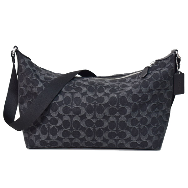 COACH】コーチ バッグ メンズ デニム レザー シグネチャー ロゴ フィン