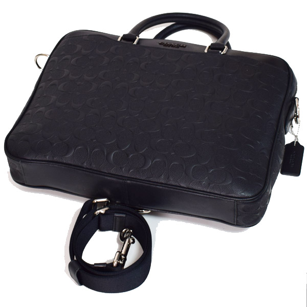 COACH】コーチ メンズ クロスグレインレザー カーフレザー