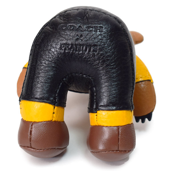 COACH】コーチ ぺブルレザー スムースレザー ピーナッツ コラボ