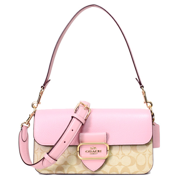 COACH】コーチ コーティングキャンバス レザー シグネチャー パイソン