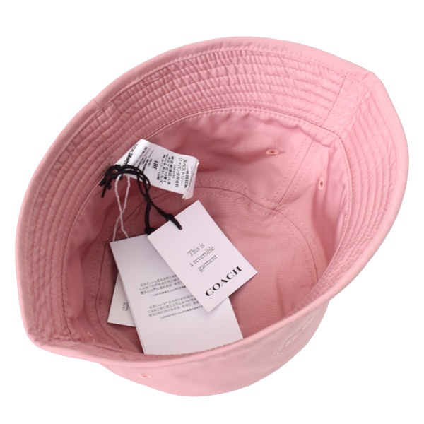 COACH】コーチ ナイロン シグネチャー バケットハット リバーシブル