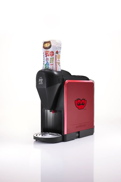 味噌汁'sとマルコメがコラボ、家庭用味噌汁サーバー“椀ショット極”が