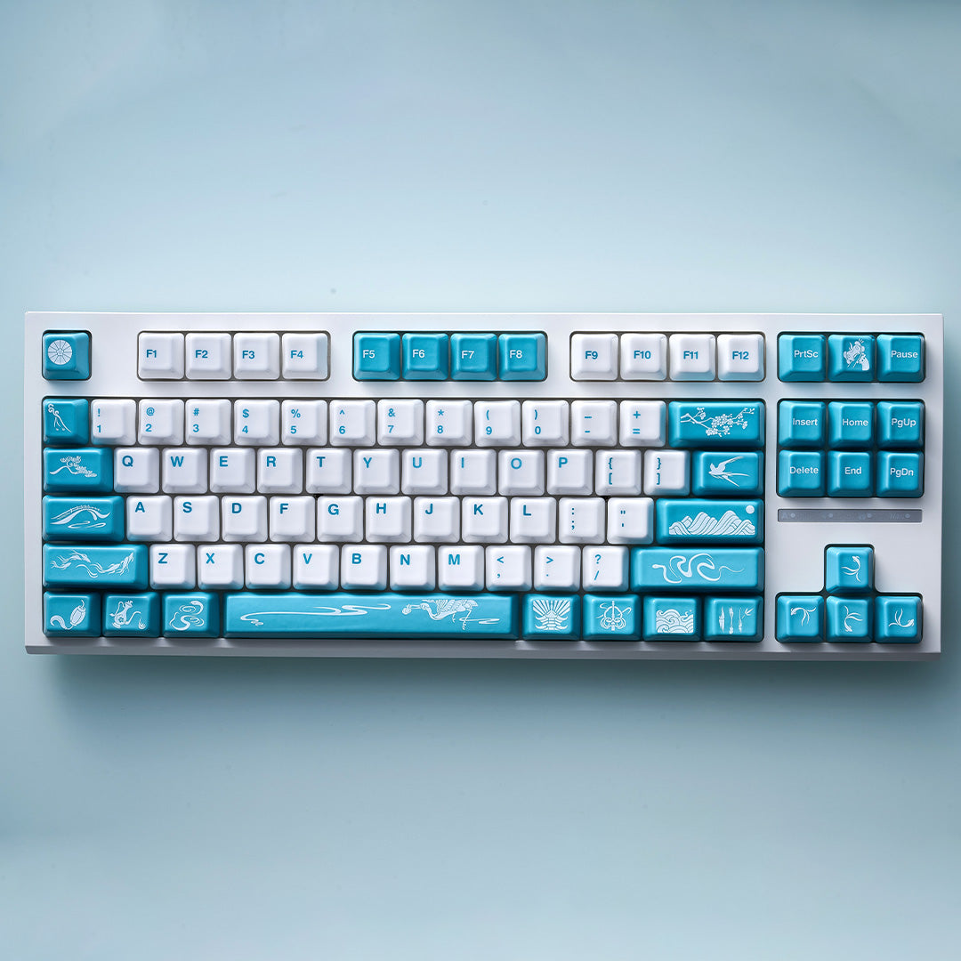 蛇年セラミック職人キーキャップセット