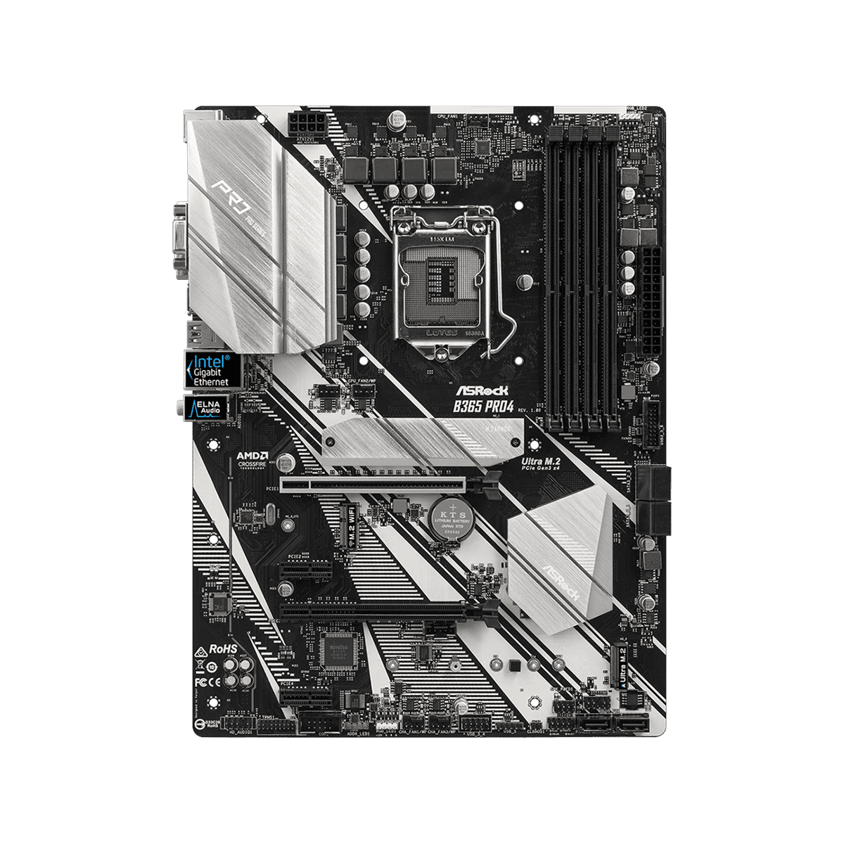 B365 Pro4 | ASRock(アスロック) LGA1151 Intel B365 ATX マザーボード