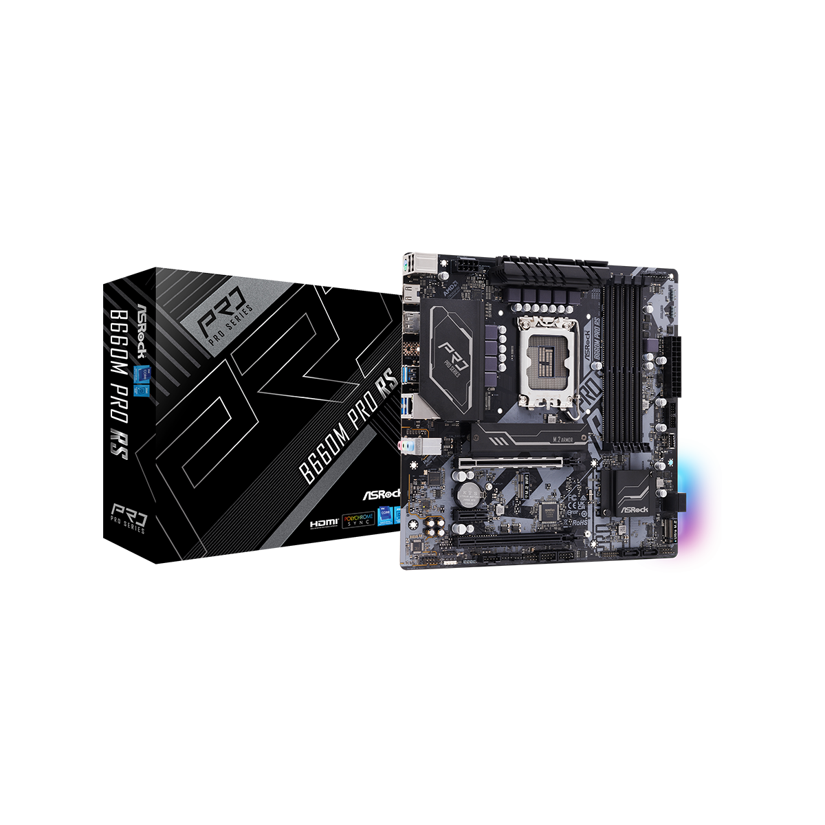 B660M Pro RS | ASRock(アスロック) LGA 1700 Intel B660 Micro ATX