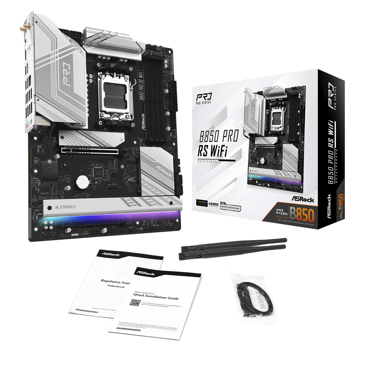 B850 Pro RS WiFi | B850 Pro RS WiFi | ASRock(アスロック) Socket