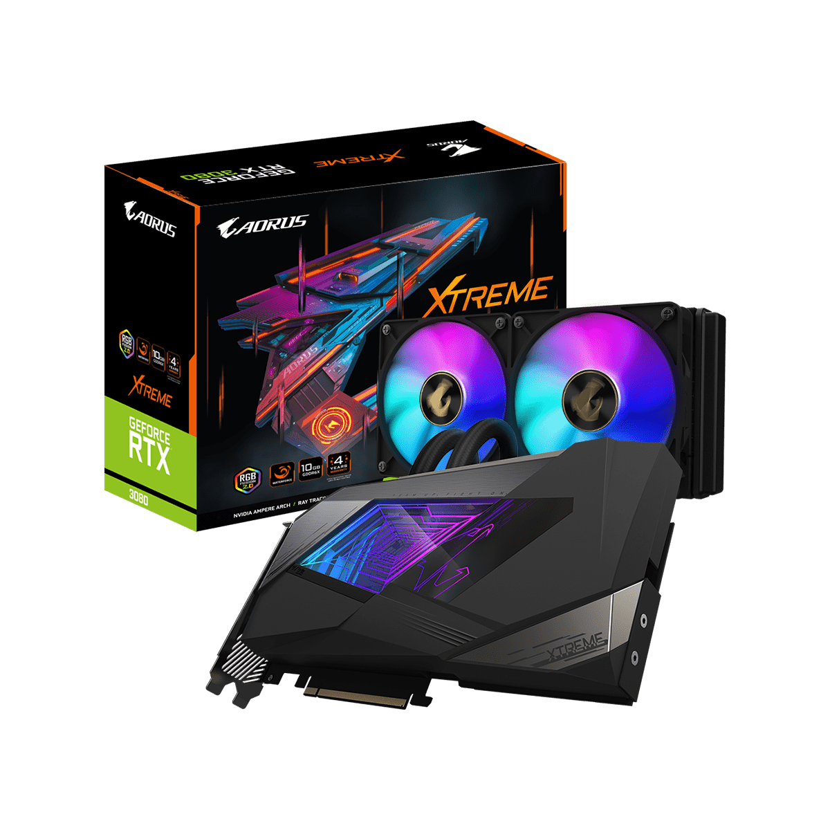 GV-N3080AORUSX W-10GD | GIGABYTE NVIDIA GEFORCE RTX 3080 搭載