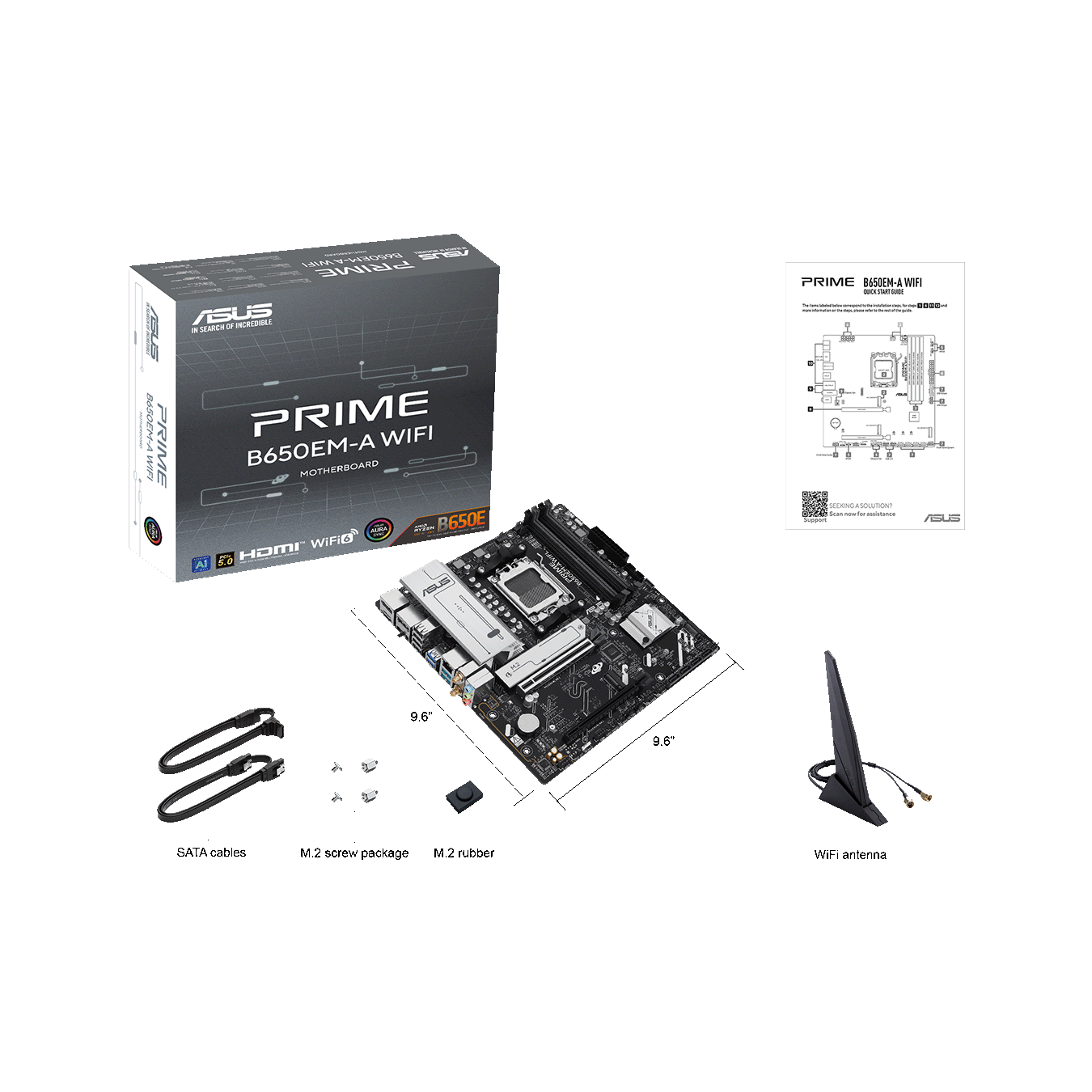 PRIME B650EM-A WIFI | PRIME B650EM-A WIFI | ASUS(エイスース