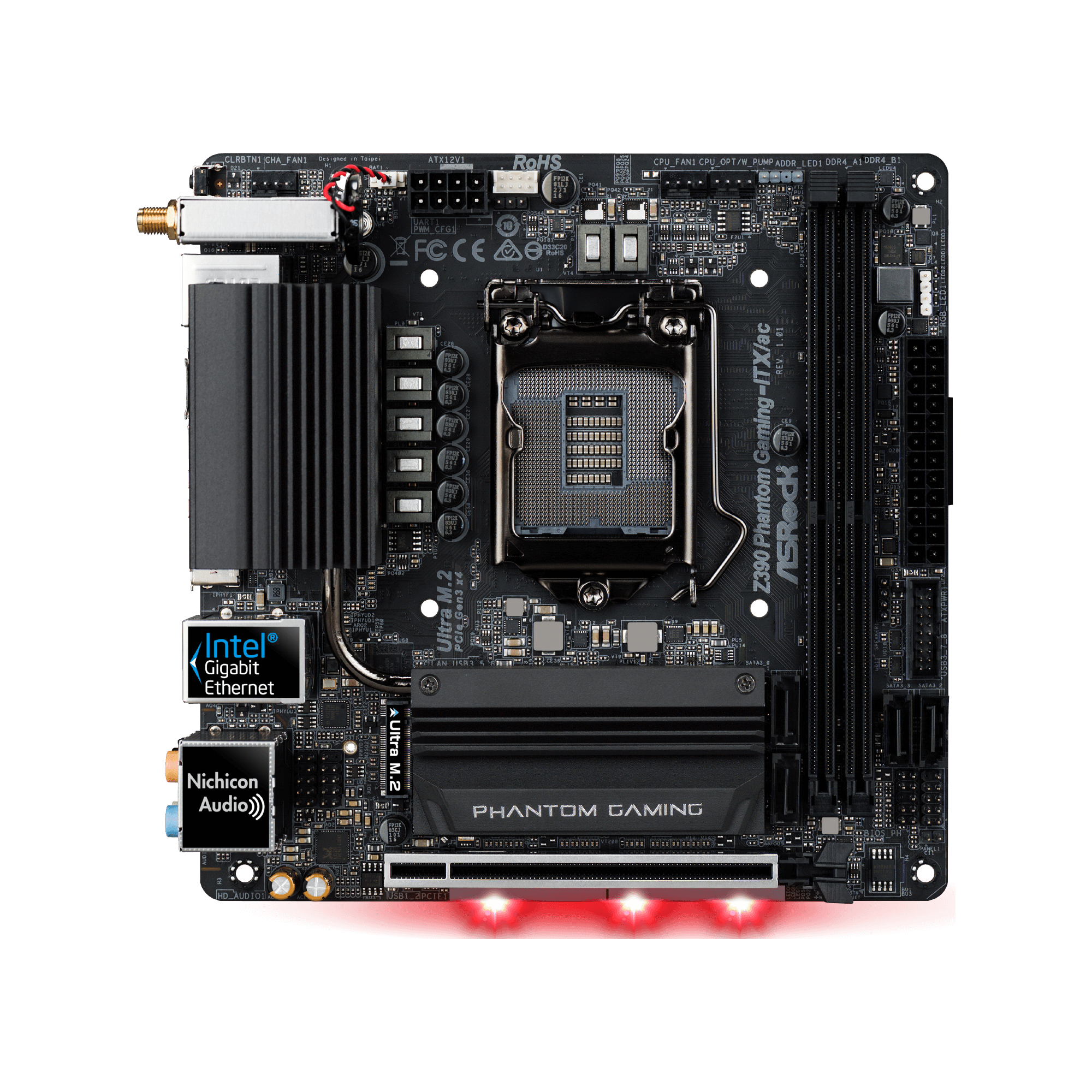 Z390 Phantom Gaming-ITX/ac | ASRock(アスロック) LGA1151 Intel Z390