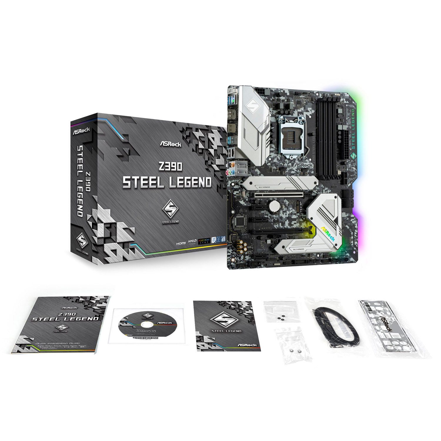 Z390 Steel Legend | ASRock(アスロック) LGA1151 Intel Z390 ATX