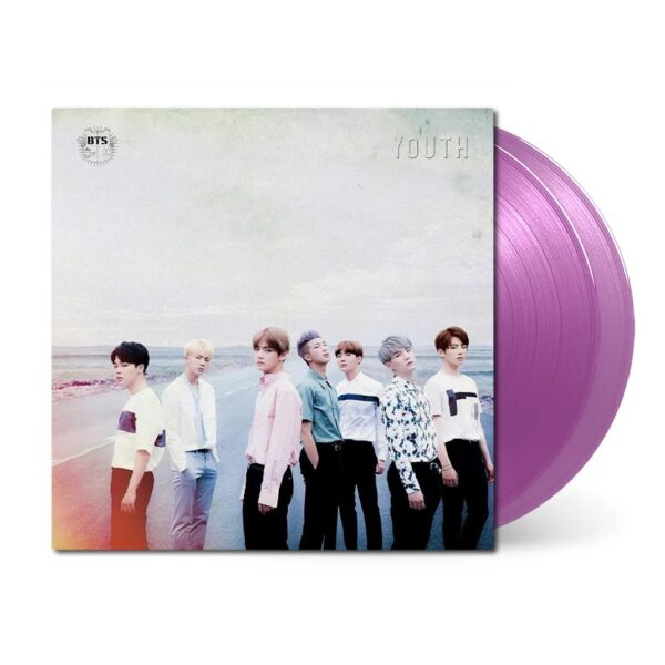BTS – Youth (Japanese Pressing – 2LP Clear Purple Vinyl) - Catloaf