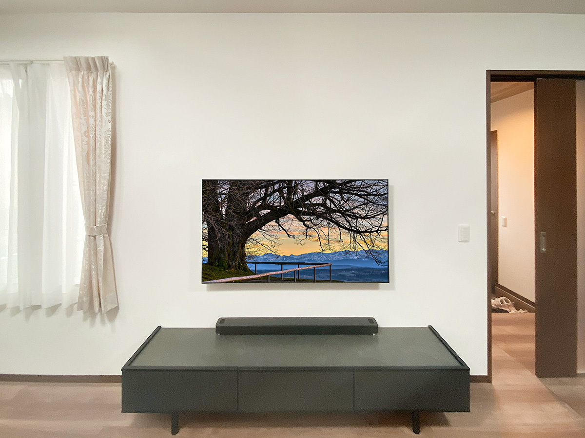 ソニー ブラビア A80Jシリーズ XRJ-55A80J 壁掛けテレビ専門店が