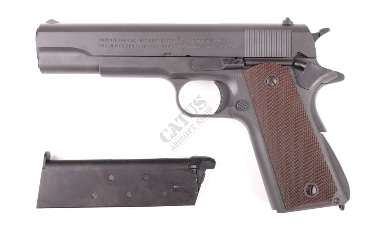 Tokyo Marui airsoft pistol GBB Colt M1911A1 Green Gas | Catus