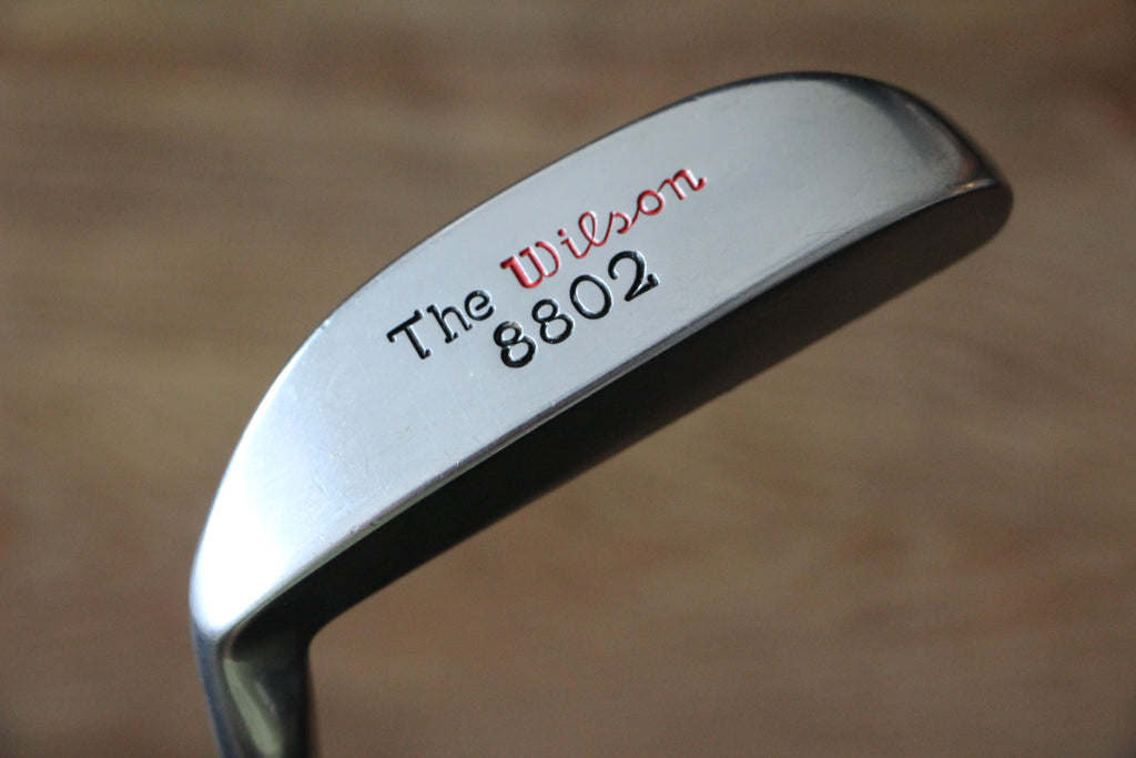 The Wilson 8802 Silver Napa Putter – CaddyStash