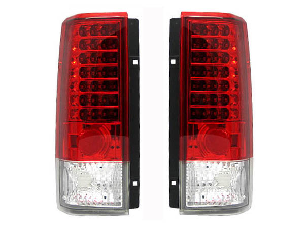 90-05y アストロ LEDテールランプ レッド /クリア｜キャルウイング