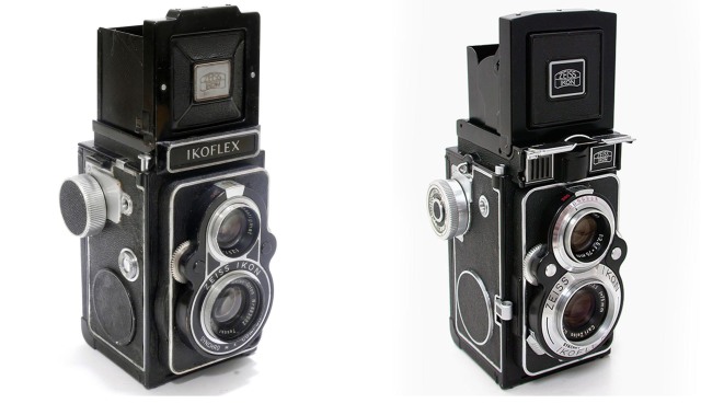 ドイツ製 イコフレックス IIa w/オプトン・テッサー 75mm3.5