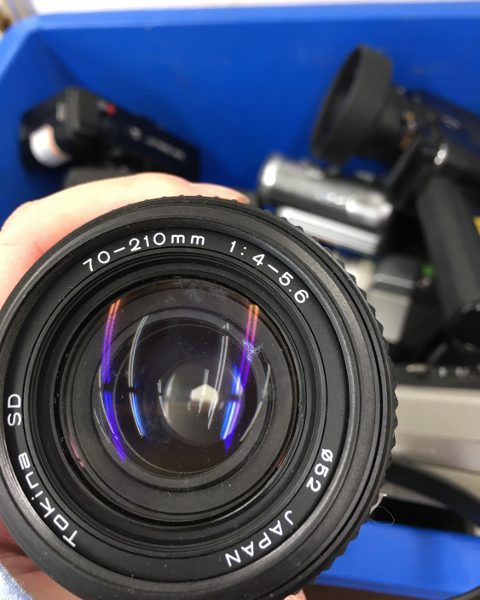 ジャンク品のレンズを分解してみた（トキナー70-210mm SZ-X210）