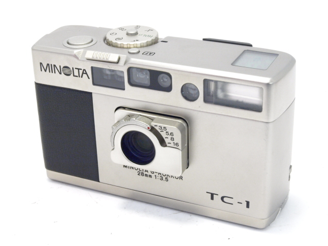 写りを追及したフィルムカメラ、ミノルタTC-1入荷しました！｜カメラ