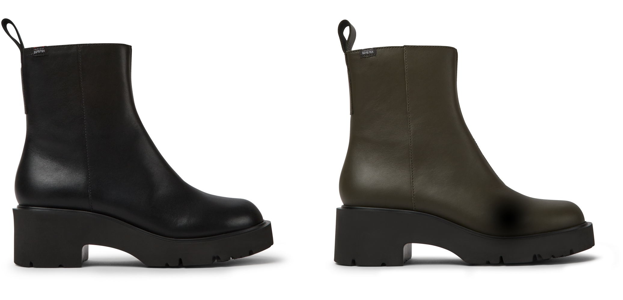 CAMPER SNIMIブラウンとブラックのドットパターンショートブーツ 何足あってもまた欲しくなる our boots collection #camperjapan