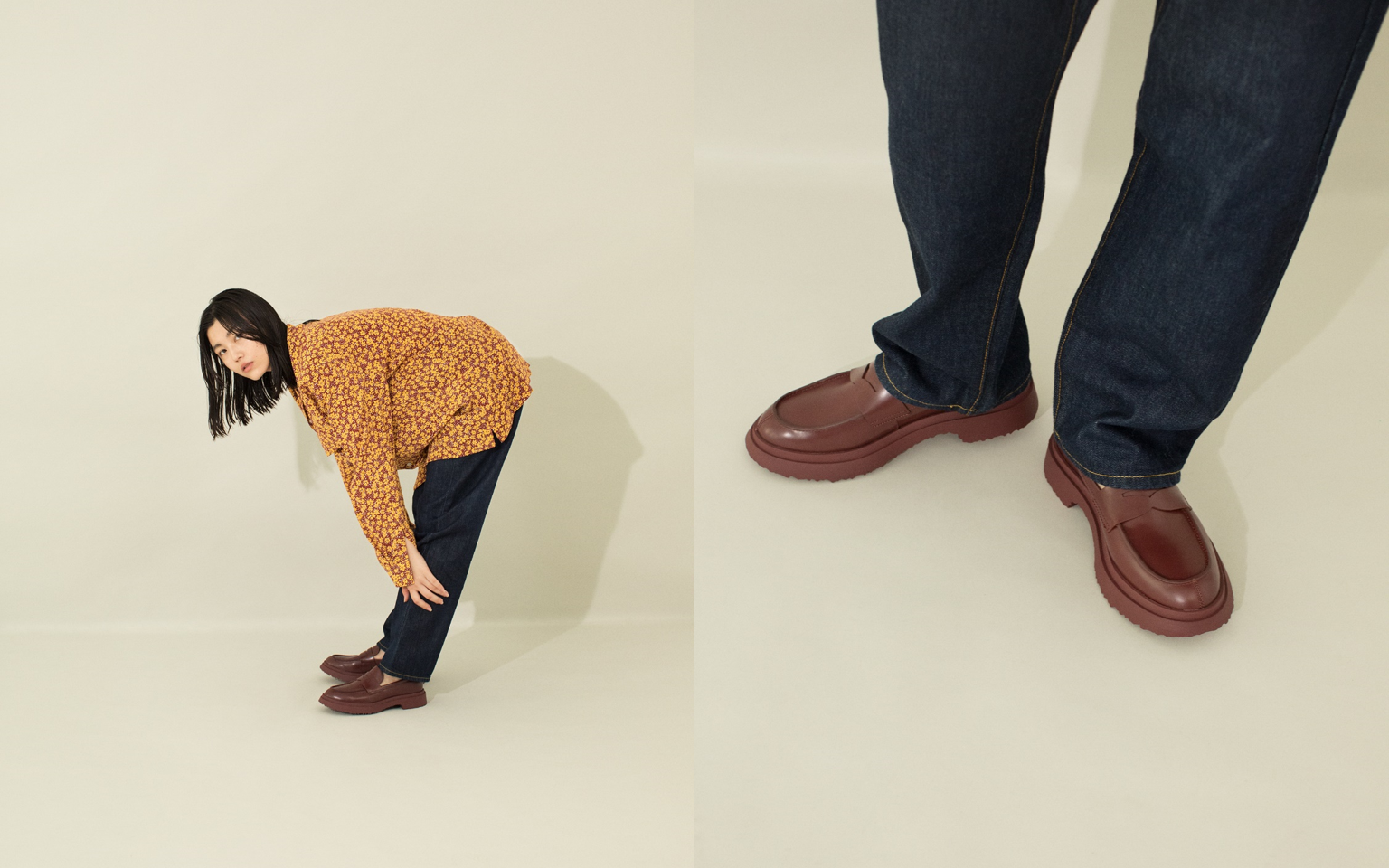 CAMPER WALDEN ドレスシューズ ローファー 35 レザー 厚底 CAMPER（カンペール） フォーマルシューズ WALDEN / フラットシューズ