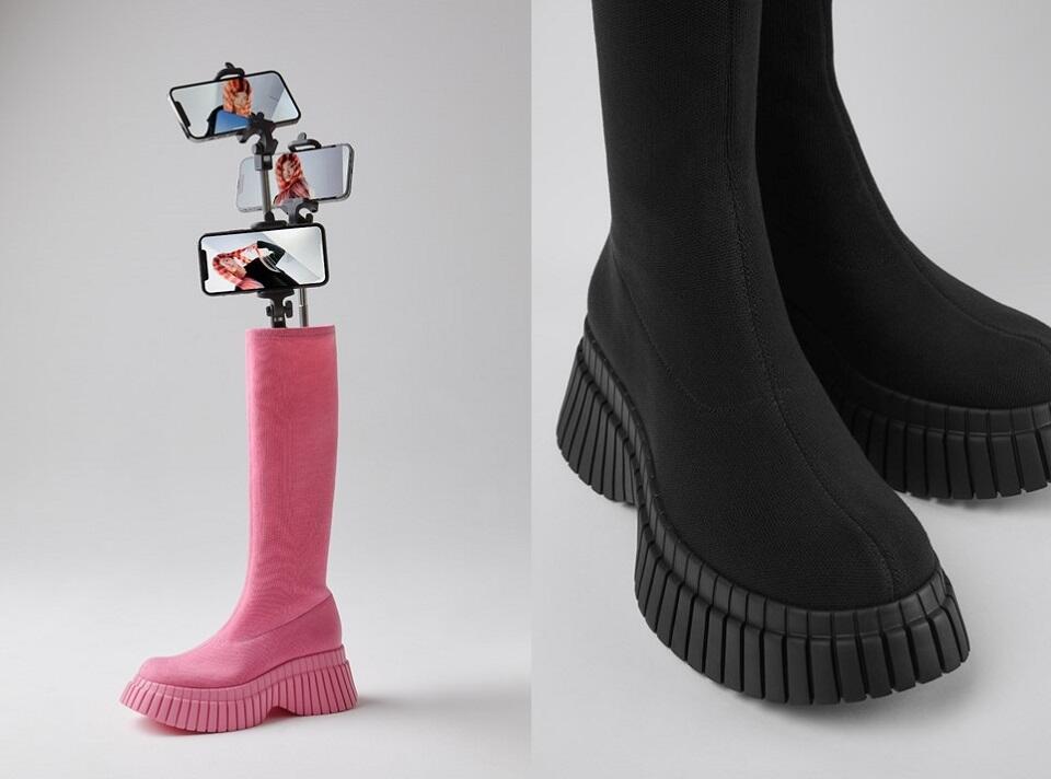 CAMPER カンペール BCN / ロングブーツ カンペール CAMPER [カンペール] BCN / ロングブーツ （ブラック