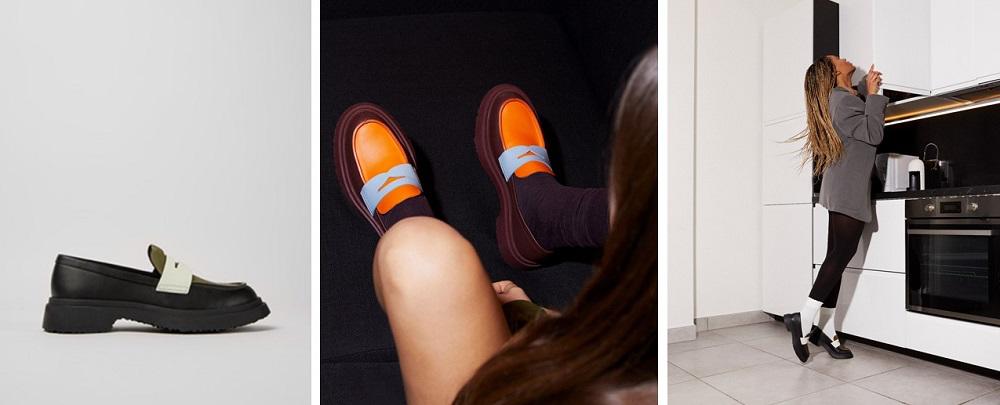 【極美品】希少　レア　CAMPER ローファー Walden バイカラー 極美品】希少 レア CAMPER ローファー Walden バイカラー - メルカリ