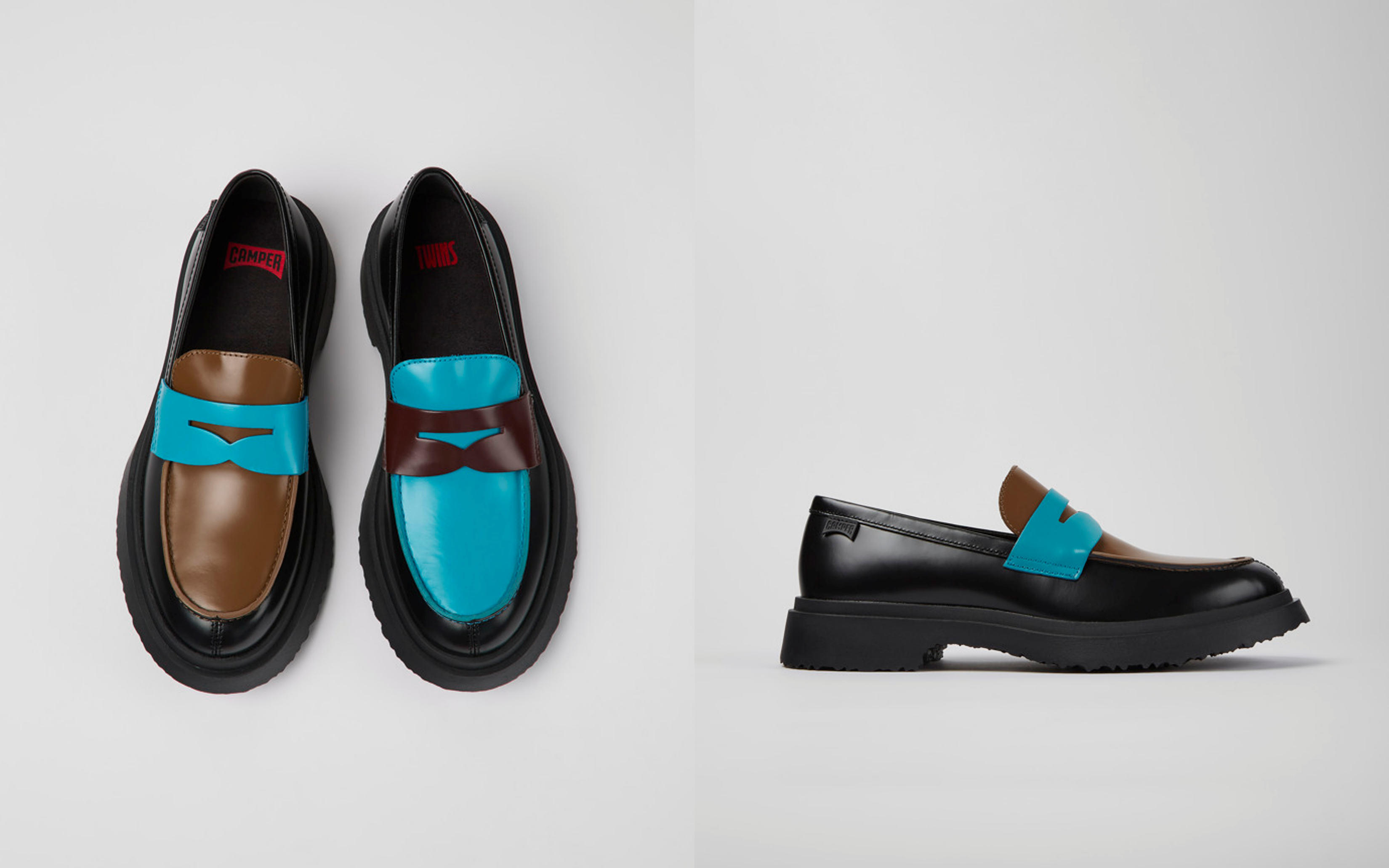 【未使用級】CAMPER カンペール 【36】TWINS メリージェーン 軽量で人気のアイコンシリーズ「Brutus」からメリージェーン登場