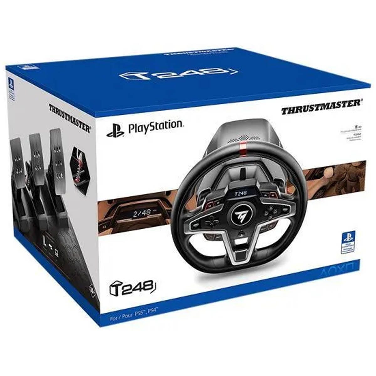 Thrustmaster T248 Racing Wheel & Magnetic Pedals for PS5/PS4/PC