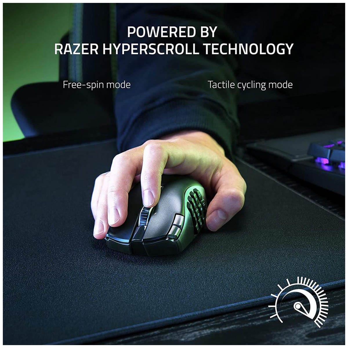 Razer Naga V2 Hyperspeed Wireless MMO Gaming Mouse | Canex