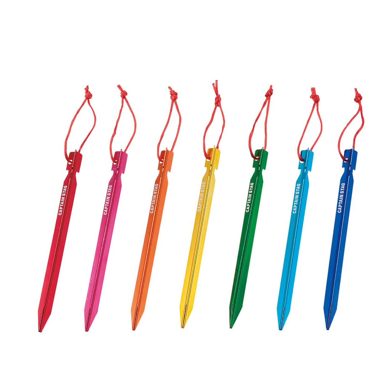 セブンカラーズ ジュラルミンペグ18cm - アウトドア・キャンプ用品