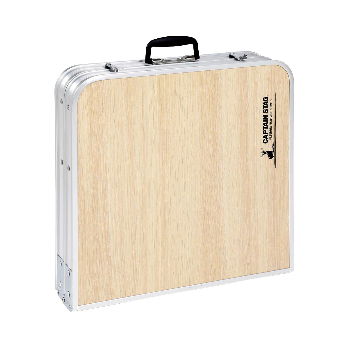 ジャストサイズ レジャーシートが入る トランクテーブル 90×45cm