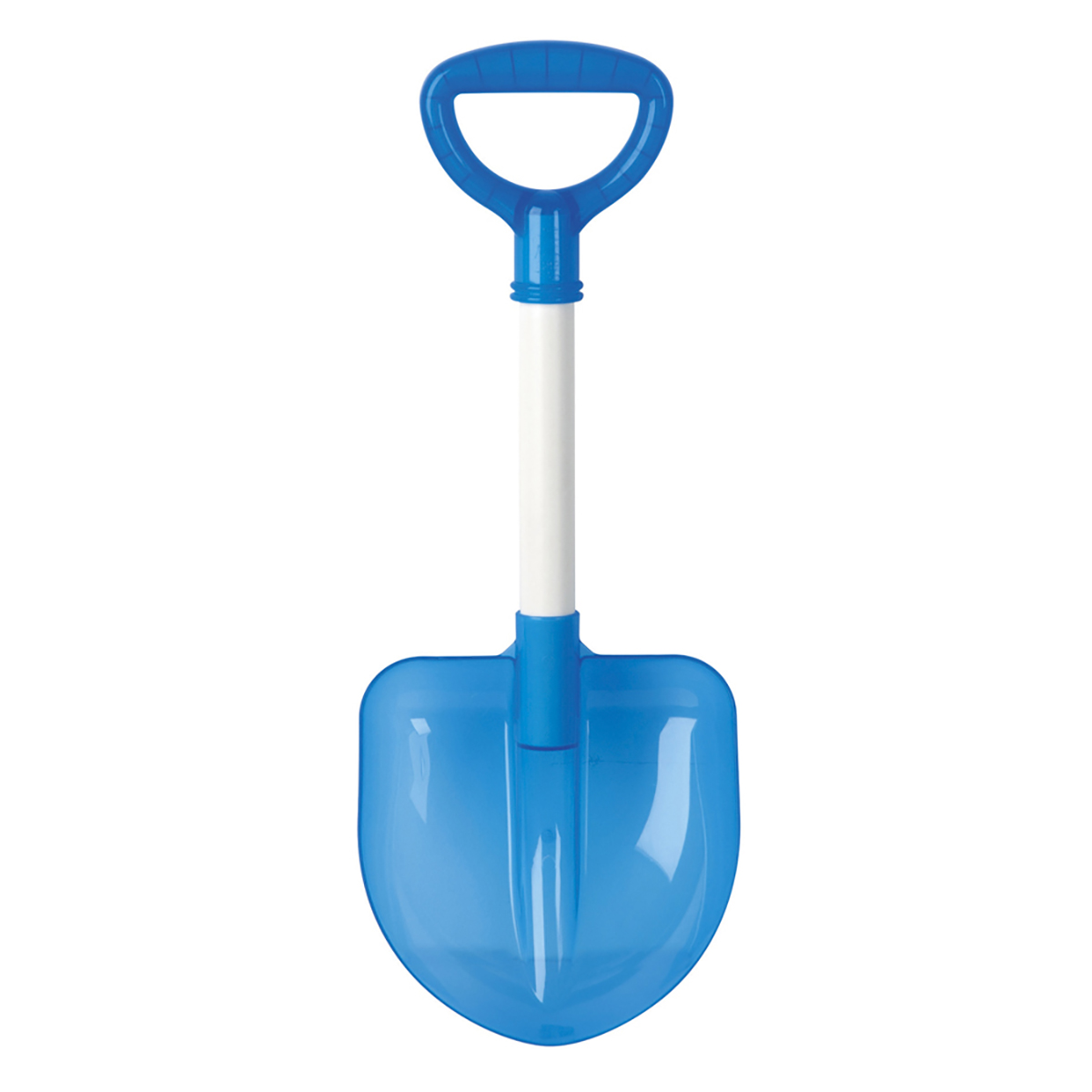 ジュニアミニスコップ剣型 クリアブルー - アウトドア・キャンプ用品