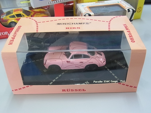 ミニカー買取実績】ミニチャンプス 1/43 ポルシェピンクピッグや