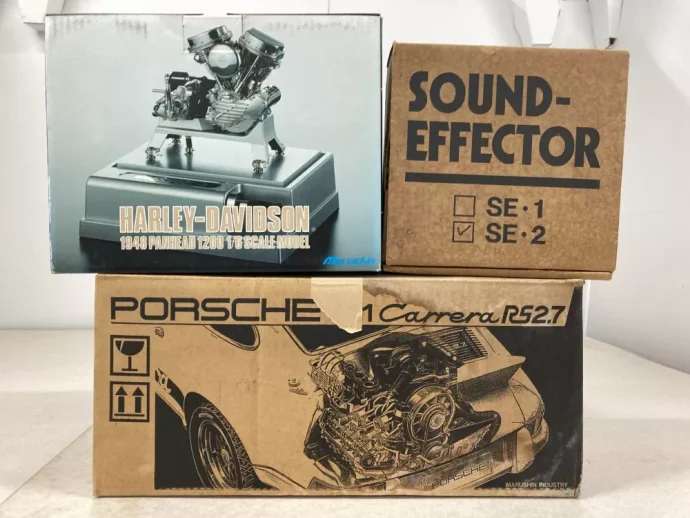 出張買取】東京都渋谷区のエンジン模型の買取実績｜マルシン工業から