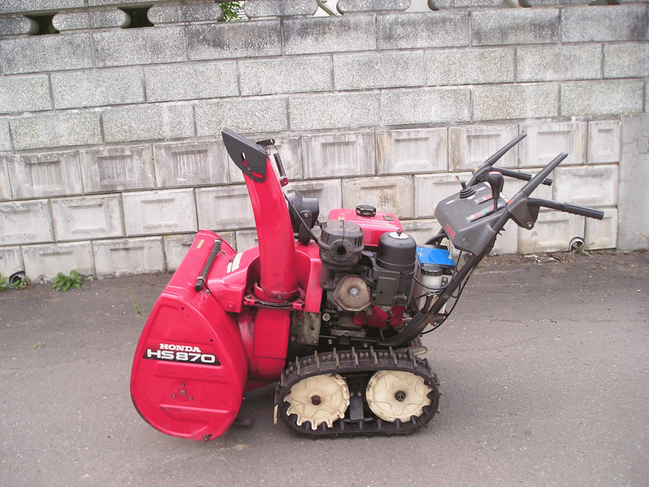除雪機 ホンダ 8馬力除雪機 HS－870 電動シューター 整備済み 即